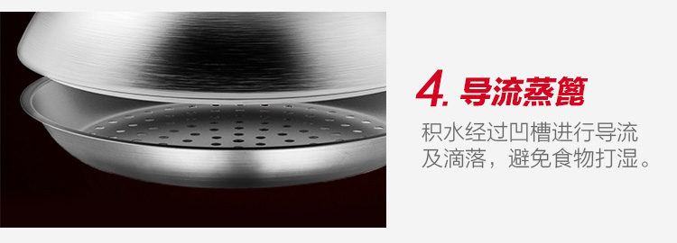 苏泊尔(SUPOR)30cm五层铜芯复合钢炒锅无涂层炒菜锅CC30G1(明火电磁炉通用)