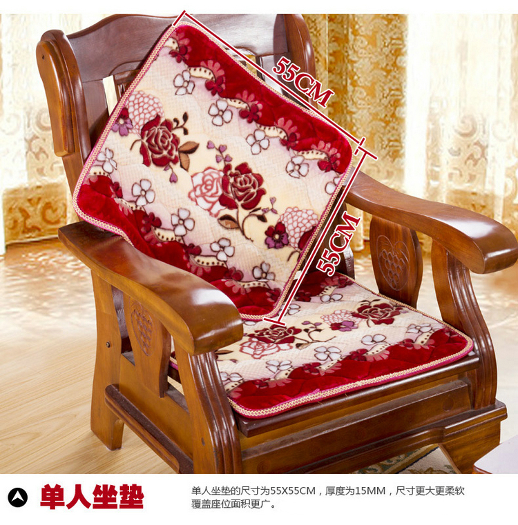 实木沙发垫短毛绒木质沙发坐垫红木沙发垫实木沙发垫子 5583驼 40*60同款腰枕