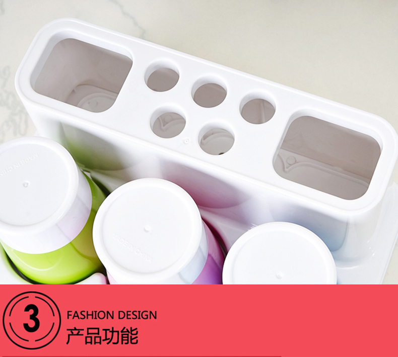 
                                        梦思园 创意情侣刷牙杯套装 牙刷架 环保漱口杯架 三口之家洗漱牙缸 套装更实惠                