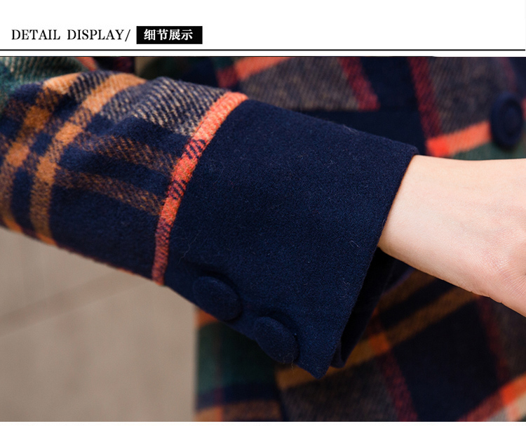 Li Mei wool coat women 2015? autumn and winter new graphics in Sau San thin long latticed wool a wool coat larger windbreaker coffee latticed XL Photo, prices, brand platters! The elections are supplied in the national character of distribution, so action, buy now enjoy more preferential! As soon as possible.