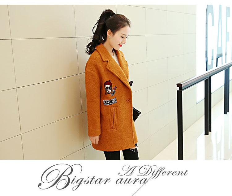 Elizabeth Bessie 2015 Fall Winter Korea long-sleeved Pullover wool coat girl in long?) windbreaker coats larger female Kim Lockhart pictures, prices of color L, brand platters! The elections are supplied in the national character of distribution, so action, buy now enjoy more preferential! As soon as possible.