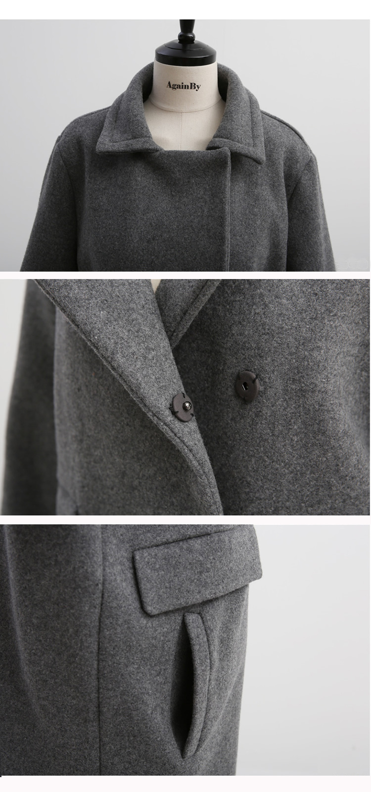 The achievement of the 2015 autumn and winter new leisure in the long hair of Sau San? long-sleeved jacket women a wool coat Gray L picture, prices, brand platters! The elections are supplied in the national character of distribution, so action, buy now enjoy more preferential! As soon as possible.