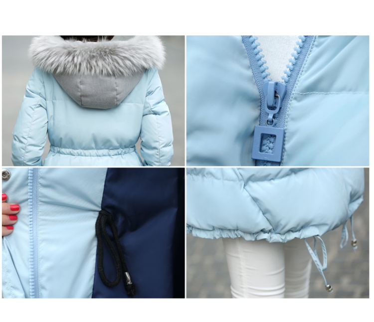 The World 2015 autumn and winter fun Doi new thick and long, Sau San cloak-Nagymaros collar down female 299 BLUE  XL Photo, prices, brand platters! The elections are supplied in the national character of distribution, so action, buy now enjoy more preferential! As soon as possible.