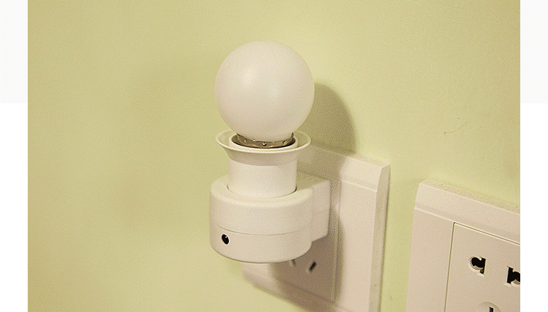 创意无线遥控小夜灯 懒人led床头灯 卧室床头婴儿灯喂奶灯 走廊灯插电