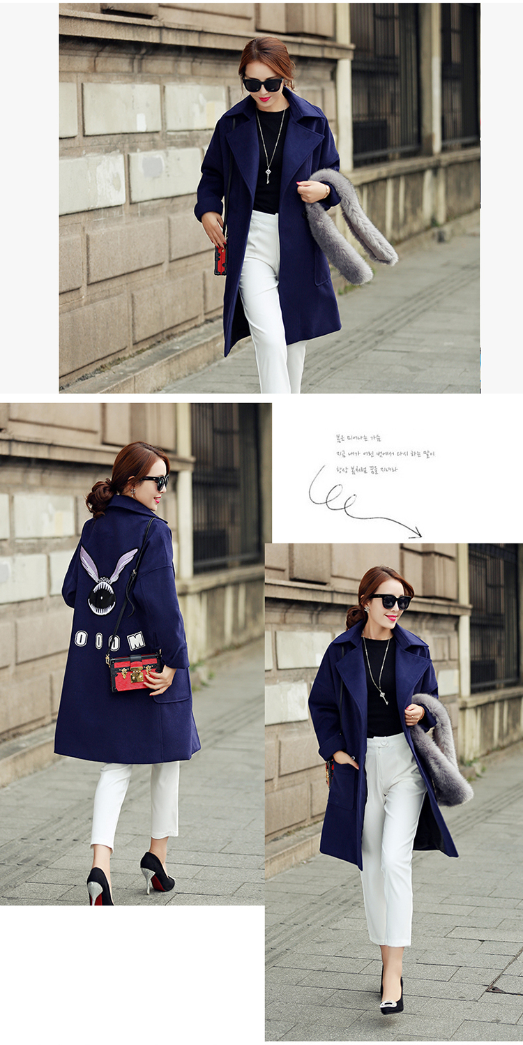 The chaplain again boutique cotton wool coat women so thick long 2015 Ms. winter clothing women jacket? gross in long thin Korean version of the video 
