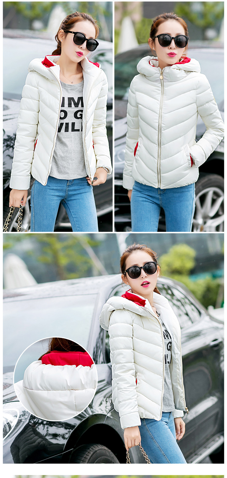 Cabinet Kwai 2015 winter new Korean large Sau San cotton coat girl in a small padded coats thickened short cotton jacket B186 female in the red L picture, prices, brand platters! The elections are supplied in the national character of distribution, so action, buy now enjoy more preferential! As soon as possible.