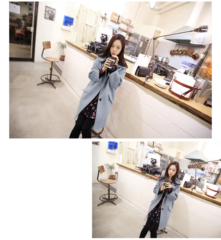 Iw 2015 autumn and winter new Korean loose minimalist lapel a wool coat female Sau San single row is long hair? large jacket turmeric yellow M picture, prices, brand platters! The elections are supplied in the national character of distribution, so action, buy now enjoy more preferential! As soon as possible.