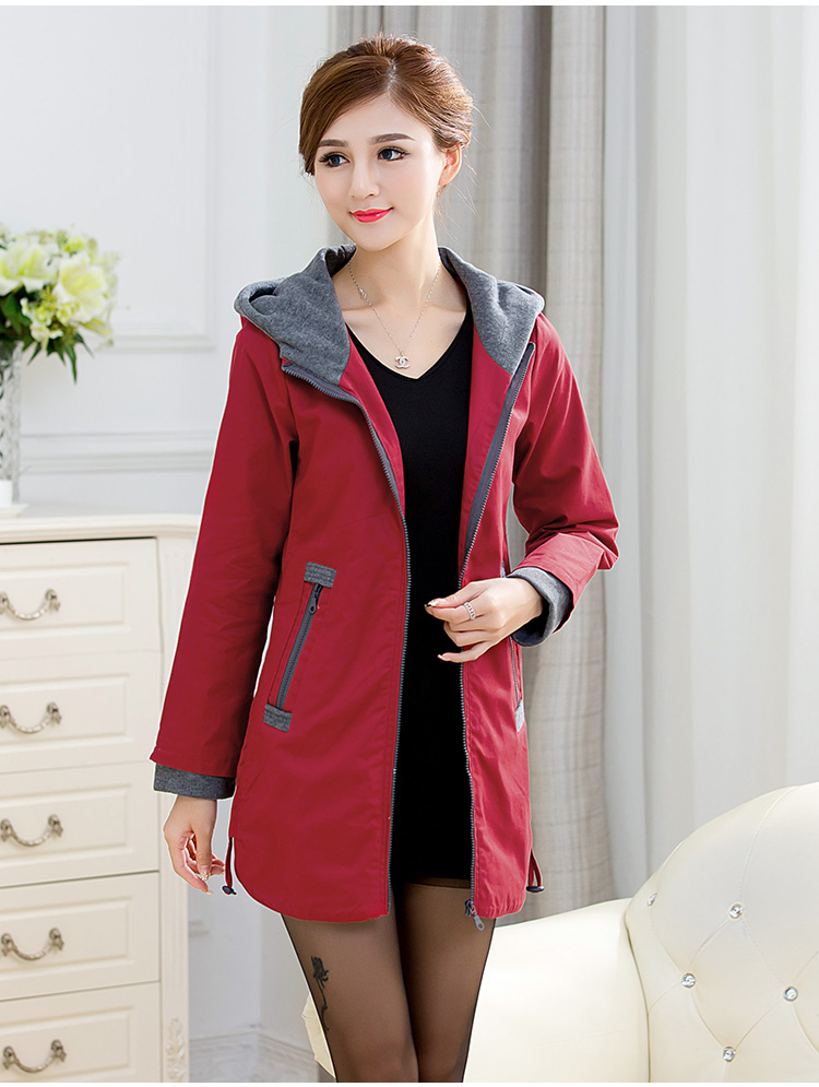 Ah-tsu 2015 sweater female new larger female 200 catties thick mm windbreaker women long jacket, women too many users in the brick-red L picture, prices, brand platters! The elections are supplied in the national character of distribution, so action, buy now enjoy more preferential! As soon as possible.