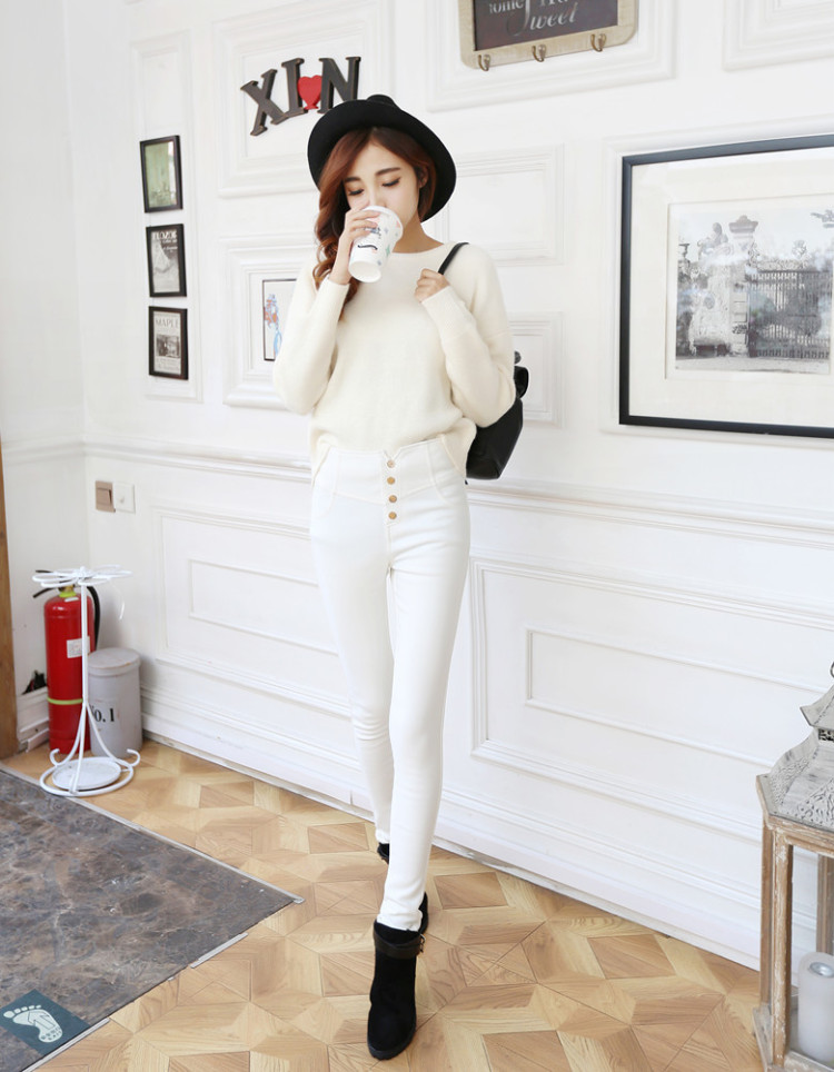 2015 Autumn and winter Zz&ff new Korean large relaxd the lint-free thick pencil Castor, forming the elastic trousers leisure video thin black trousers XXXL picture, prices, brand platters! The elections are supplied in the national character of distribution, so action, buy now enjoy more preferential! As soon as possible.