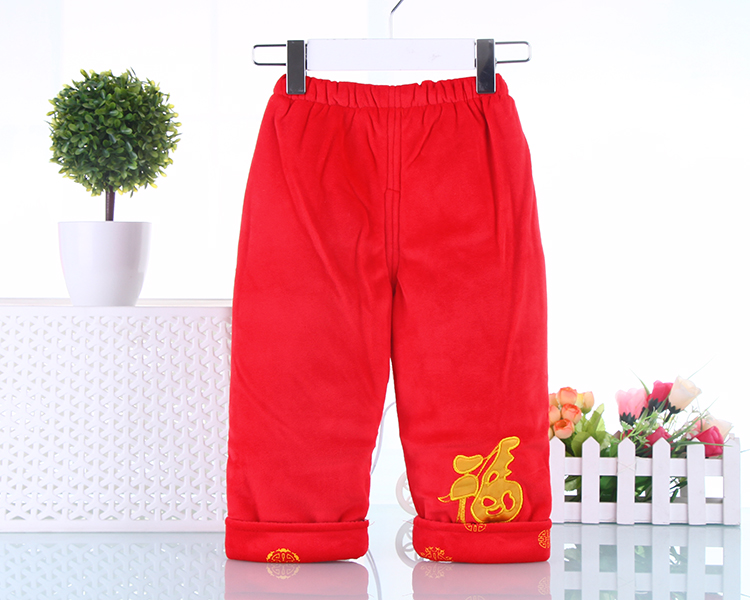 儿童唐装 女宝宝新年装女童冬装婴幼儿冬款唐