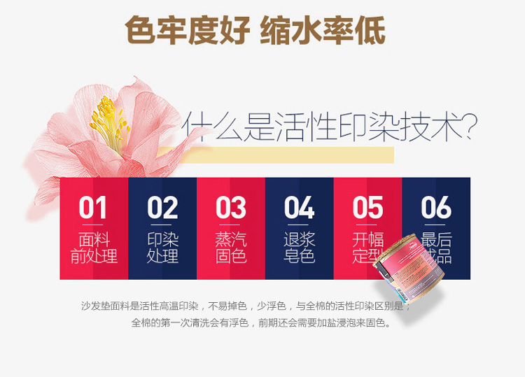 水雲居 四季通用款布艺加厚防滑组合双面沙发垫套装坐垫子沙发巾 楼兰 90x150