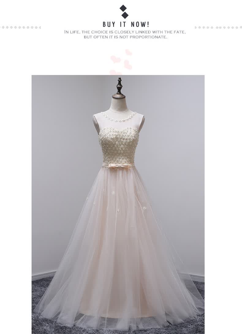 19新款春灰色长款伴娘团礼服价格质量 哪个牌子比较好