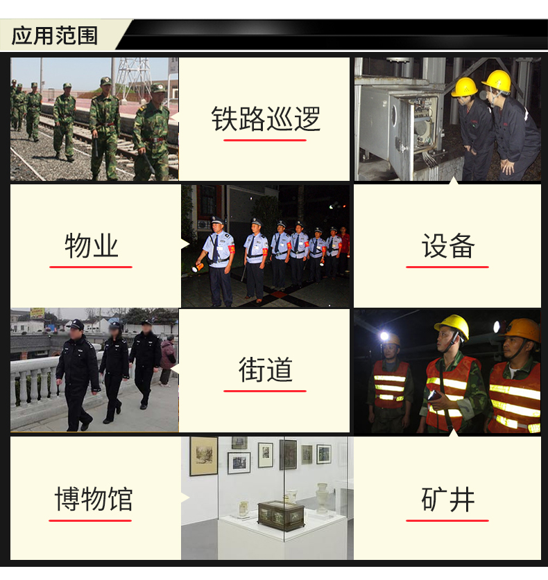 酷丰kufeng防爆巡更棒电子巡更系统保安感应式巡检器巡检仪防水抗摔
