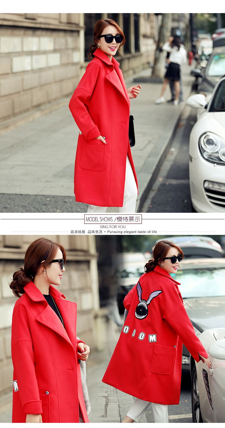 The chaplain again boutique cotton wool coat women so thick long 2015 Ms. winter clothing women jacket? gross in long thin Korean version of the video 