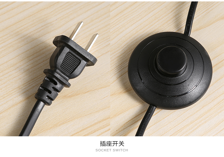 
                                        KC灯具北欧客厅简约现代书房卧室床头个性铁艺立式落地灯客厅时尚 赠5瓦led黄光球泡                