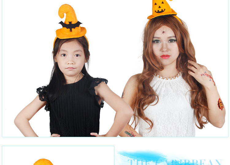 创意玩具 万圣节儿童头箍 万圣节cosplay装扮道具 化妆舞会用品 蜘蛛网头箍 白色