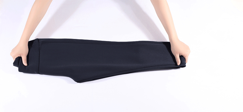 布劳维特 加绒加厚紧身打底裤高腰弹力修身小脚铅笔裤 b5137 白色 s