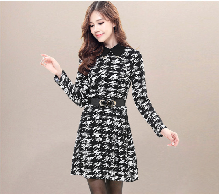 Morning to 2015 to increase the number of female chidori autumn and winter new dresses Korean version of thin Sau San long skirt skirt chidori 3XL( recommendations 150-165¨catties of picture), prices, brand platters! The elections are supplied in the national character of distribution, so action, buy now enjoy more preferential! As soon as possible.