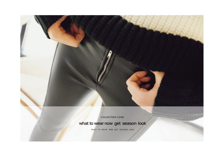 Doi affordable 2015 autumn and winter new to intensify the Korean version of the PU stitching elastic leather pants female 200 catties sister MM thick solid thin long pants Graphics Black 5XL( recommendations 180-200 catties) Picture, prices, brand platters! The elections are supplied in the national character of distribution, so action, buy now enjoy more preferential! As soon as possible.