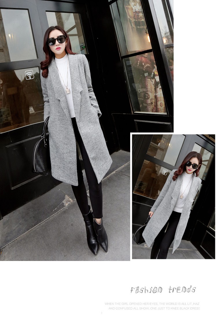 Yan Yi, gross? For Winter 2015 female Coat new women in Korean long hair Sau San? 220 Gray L photo jacket, prices, brand platters! The elections are supplied in the national character of distribution, so action, buy now enjoy more preferential! As soon as possible.