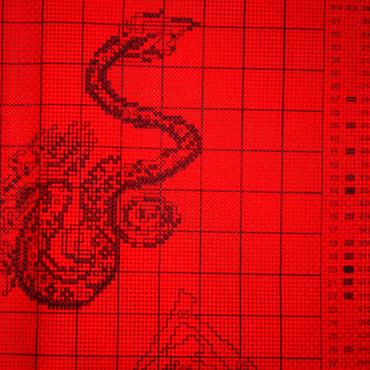 A-KS十字绣中堂天地国亲师位祖德流芳家神姓