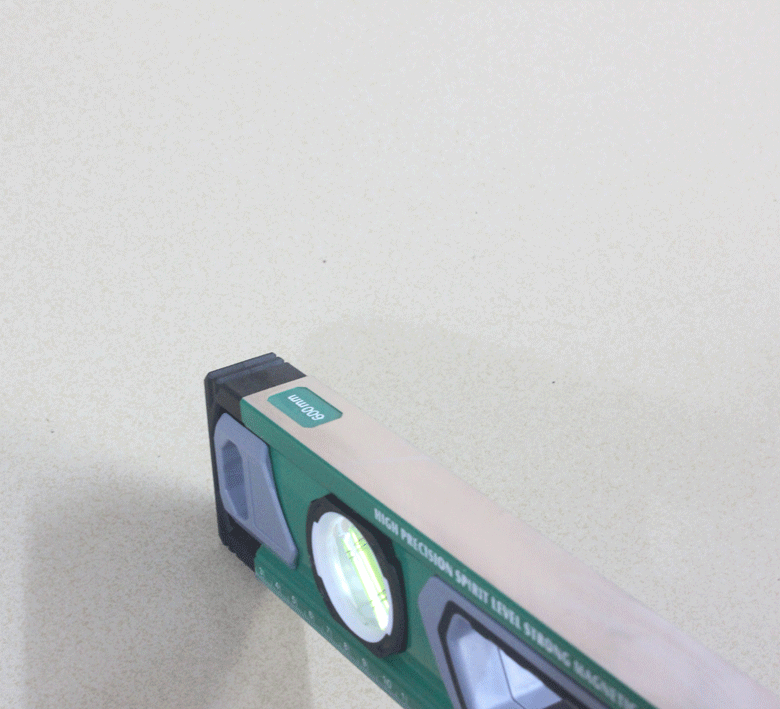 百威狮 重型加厚铝合金磁性水平尺 高精度 精密测量工具 靠尺 600 800