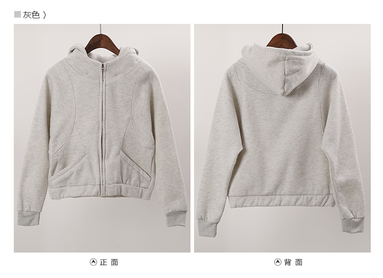 舒雪儿2015秋冬新款休闲运动长袖套头连帽卫衣长裤小脚裤套装SXE316 橘色 L