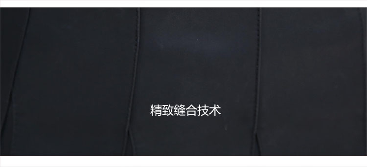 落寒初忆2015秋冬女装新款半身裙女PU裙小黑裙高腰修身伞裙A字裙荷叶摆打底裙蓬蓬裙 黑色 L