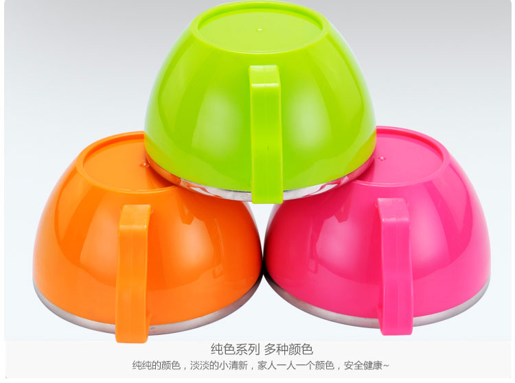阿饭达14号pro 韩式不锈钢泡面碗 学生带盖泡面杯饭碗汤碗保鲜杯 绿色