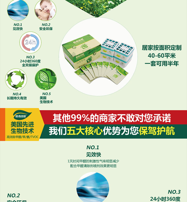 
                                        朗森清朗生物酶去除甲醛清除剂 家用型新房装修甲醛清除捕捉净化剂除味剂                
