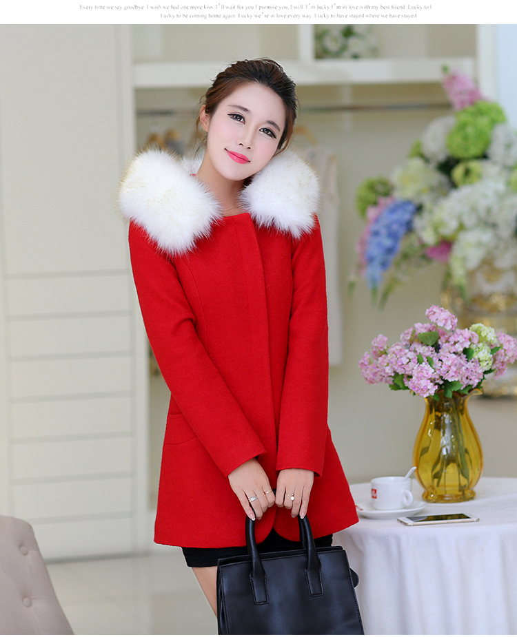 The autumn and winter new gross girls jacket? Long Nagymaros collar Korean windbreaker winter coats that a plush coat stylish pink? S picture, prices, brand platters! The elections are supplied in the national character of distribution, so action, buy now enjoy more preferential! As soon as possible.
