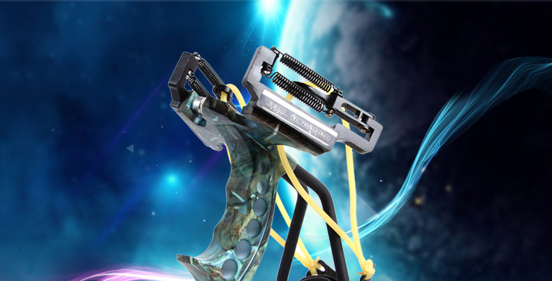 户外竞技弹弓 比赛用弓 弹簧重型弓 教官弹弓