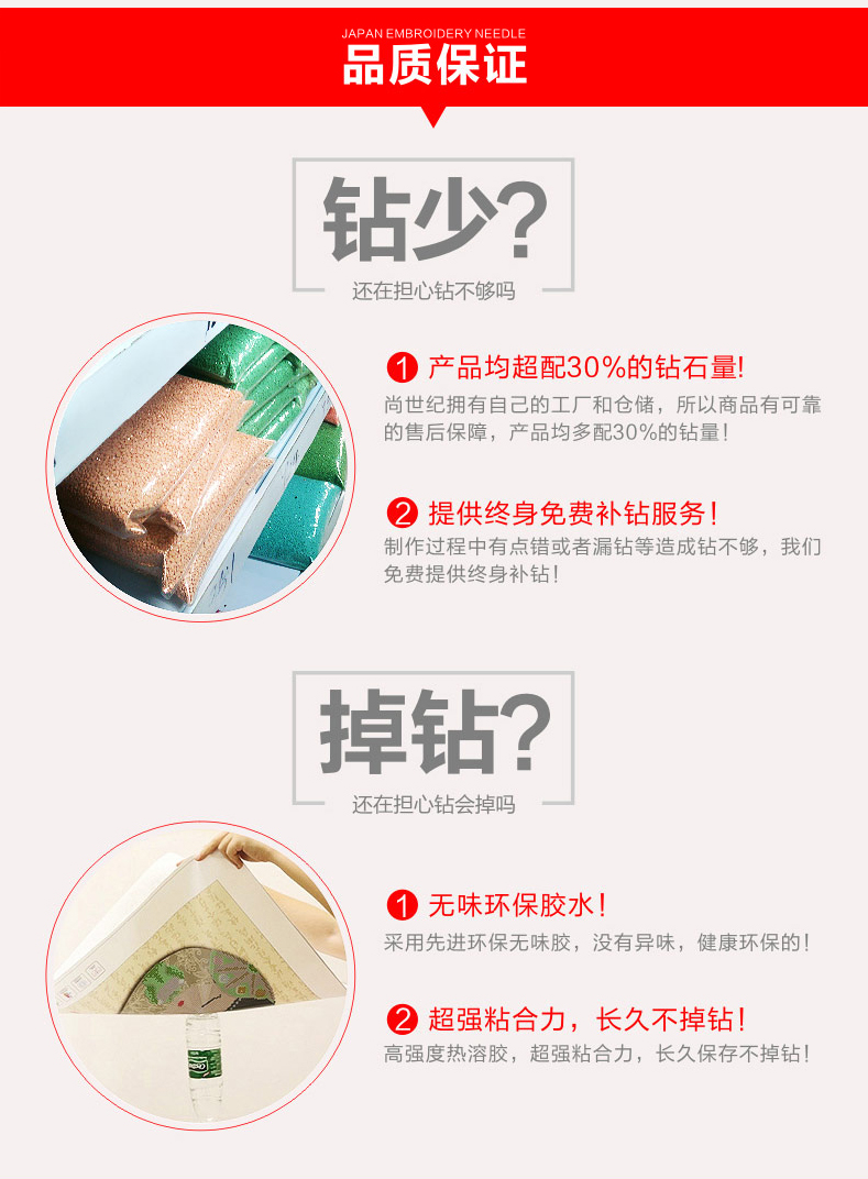 尚世纪钻石画十字绣3d客厅客厅大画 5D钻石绣贴钻画家和万事玉兰版 满钻全贴180*70cm Z341