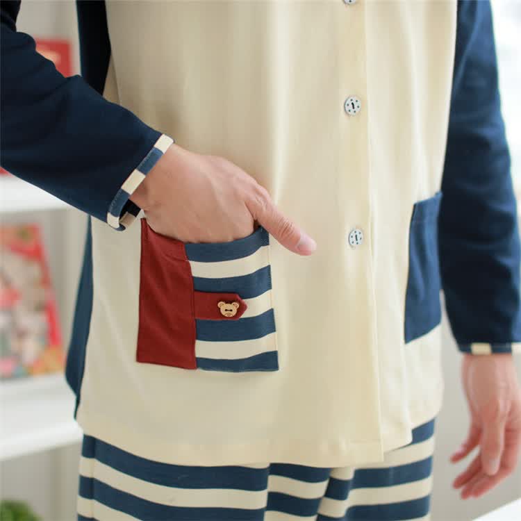 <em>南极人</em> 2014秋冬新款家居服 情侣<em>睡衣</em>男士女士
