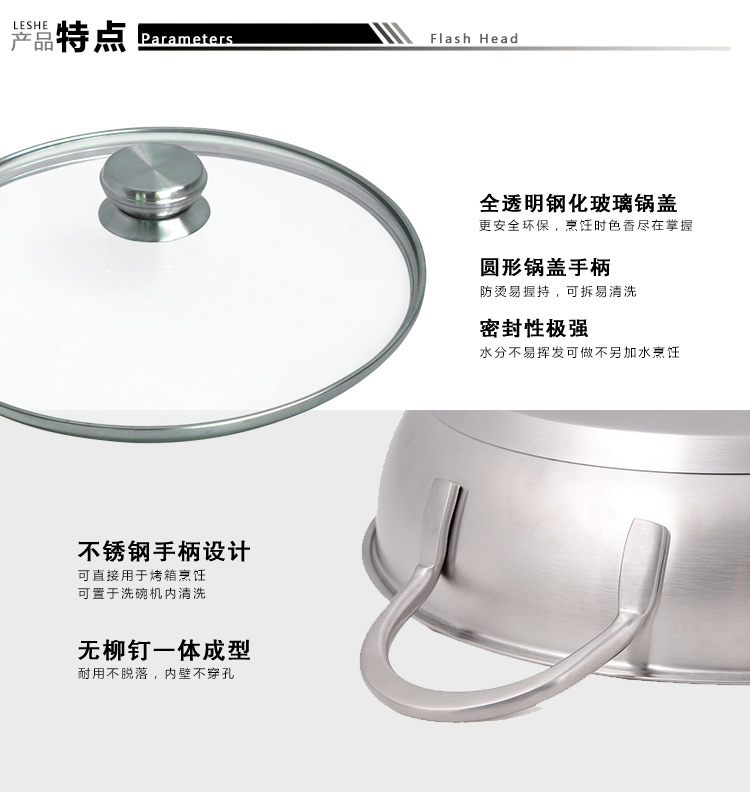韩国Cookever蒸锅28cm双层加厚复底18/10不锈钢燃气煤气电磁炉通用锅具蒸笼