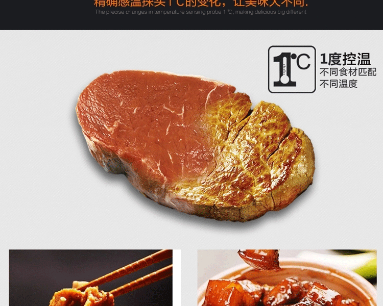 Midea/美的  美的电压力锅双胆5L 智能高压锅煲
