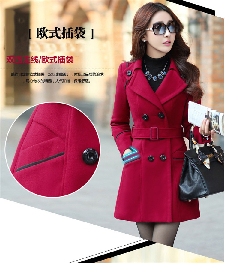 Gigi Lai of far gross? female 2015 Autumn coat for women Fall/Winter Collections new Korean long hair in Sau San? 8858 wine red jacket XXL picture, prices, brand platters! The elections are supplied in the national character of distribution, so action, buy now enjoy more preferential! As soon as possible.