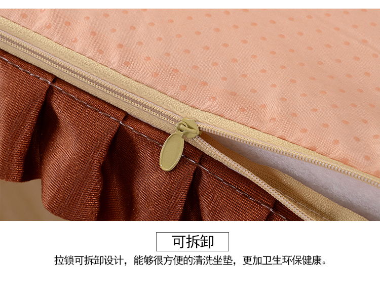 金洁梦家纺实木沙发垫套装 实木沙发垫坐垫 实木沙发垫加厚 实木沙发垫带靠背 实木椅子坐垫 一座一靠斜格子68元/个 一座一靠 50*45/60cm