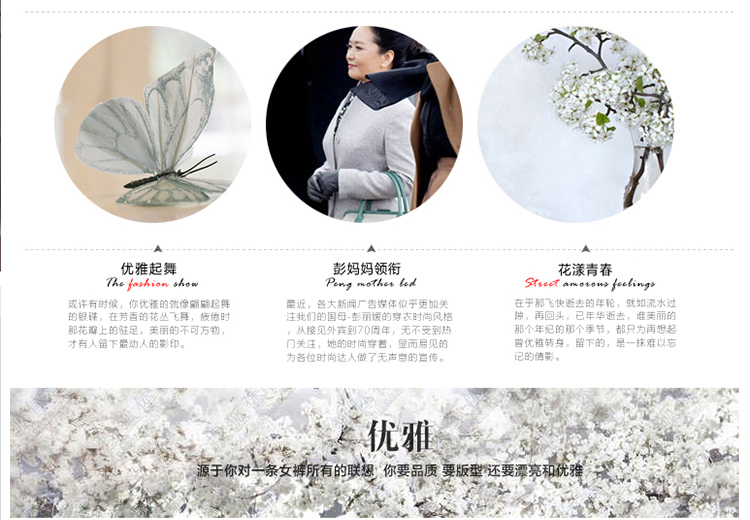 灏丽尚 2016春秋装韩版女装高腰两颗扣西装裤百搭宽松小脚哈伦正装裤 灰色 M