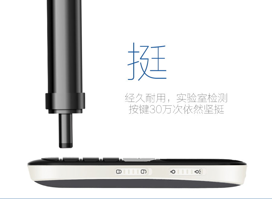 365关爱您 易百年Ez621老人手机 移动/联通2G 红+黑 手机+365服务无电话卡版