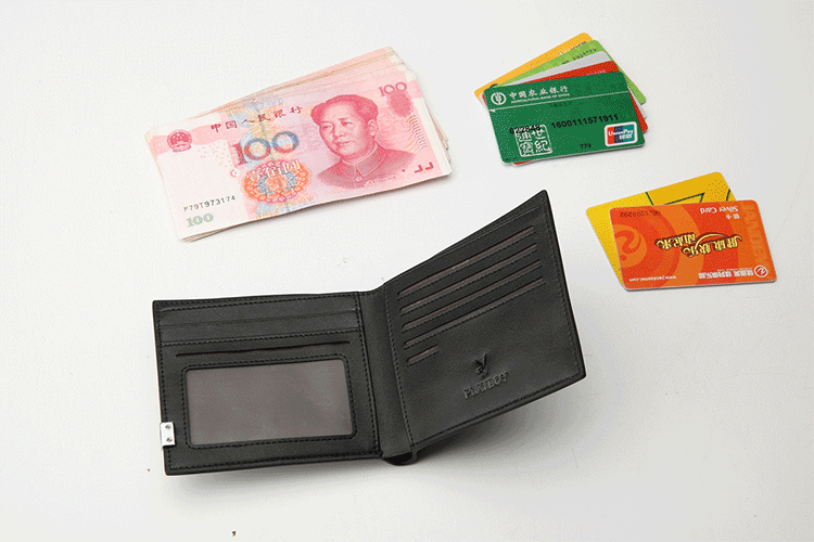 花花公子钱包男长款真皮正品票夹头层纯牛皮男款皮夹商务卡包钱夹 长