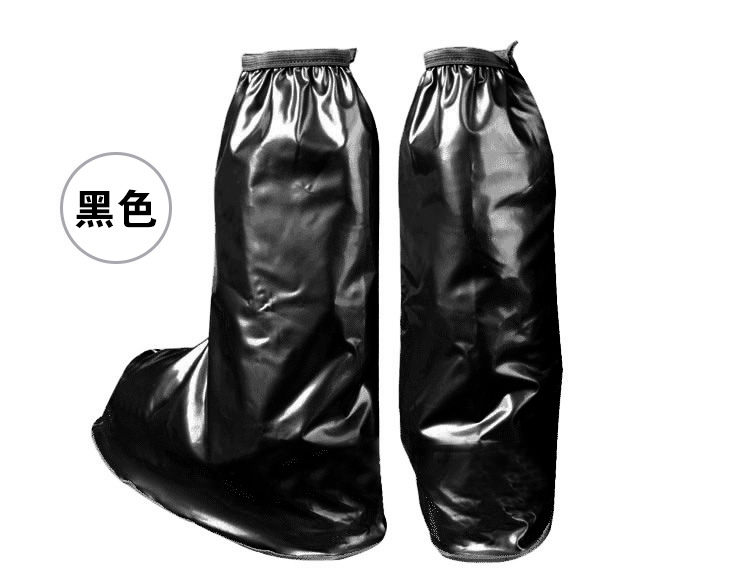 
                                                                                强迪 防雨鞋套女加厚底防水鞋套高帮高筒男士骑行下雨天鞋套儿童防滑 短筒白色适合皮鞋 L号底长30CM                