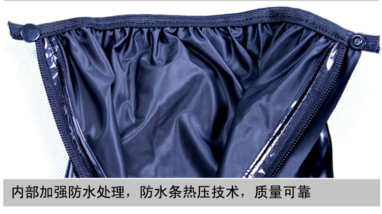 
                                                                                强迪 防雨鞋套女加厚底防水鞋套高帮高筒男士骑行下雨天鞋套儿童防滑 短筒白色适合皮鞋 L号底长30CM                