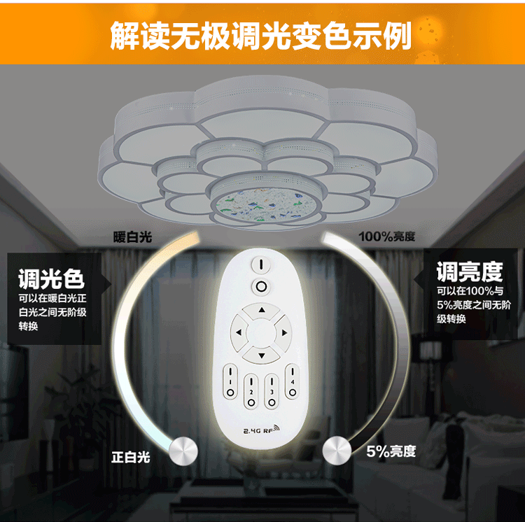 耐烁灯饰照明led吸顶灯 时尚简约阳台过道灯厨房灯具卧室客厅灯饰 108