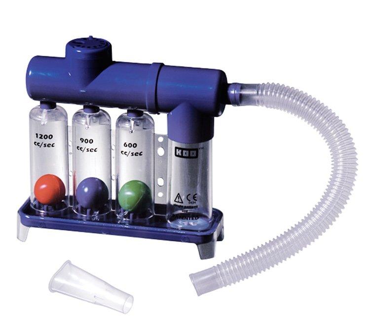 KOO 呼吸训练器 肺活量锻炼 三球仪 肺功能呼吸训练器