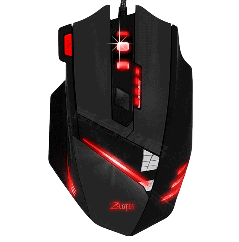 掌握者 鼠标有线 电脑 笔记本游戏鼠标有线 牧马人风格 机械自定义