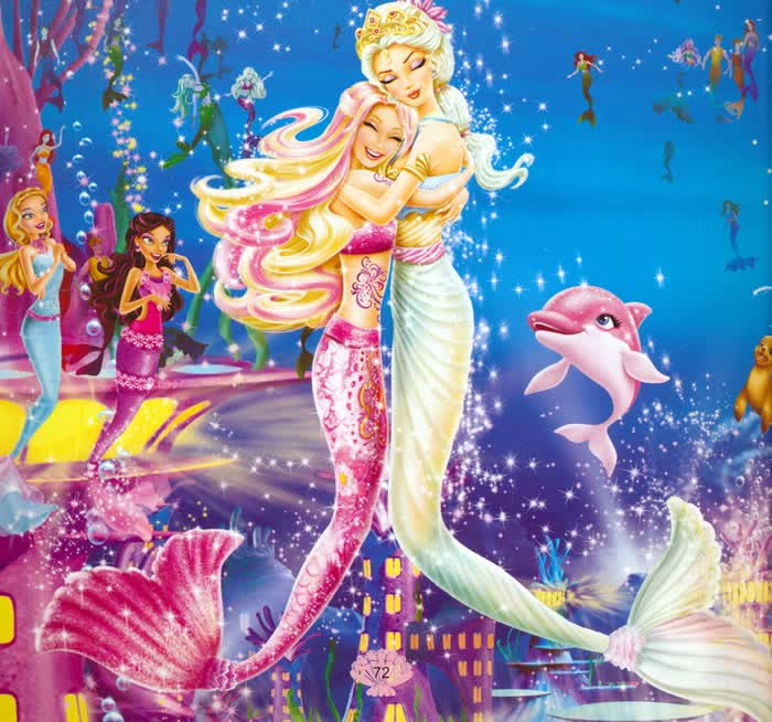 芭比小公主影院畅销版芭比之美人鱼历险记