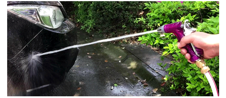 车旅伴 家用高压洗车水枪套装全铜枪头接头水枪零配件