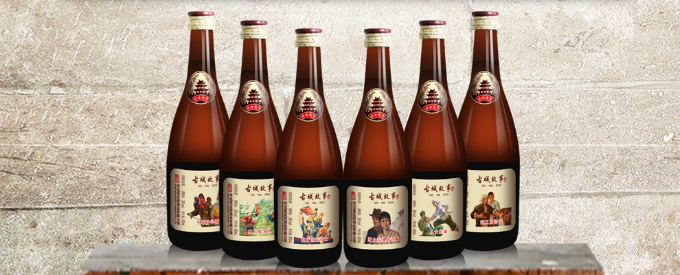 【酒厂自营】古城故事酒38度浓香型白酒450m