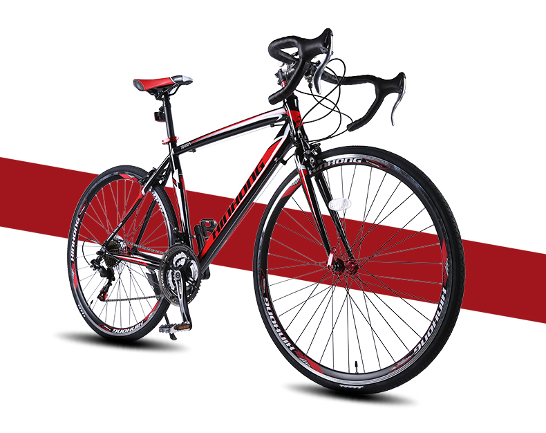 信宏自行车禧玛诺21速26寸铝合金轻量化弯把